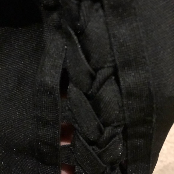 WOW COUTURE BLACK 2 PIECE DRESS - Picture 5 of 6